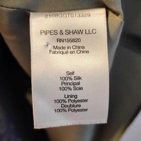 Veronica Beard XL Silk Paisley Print Tiered Asymmetrical Midi Skirt Women's $548 - Picture 4 of 13